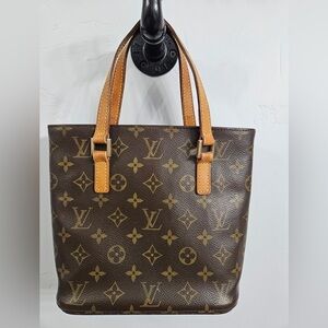 Authentic Louis Vuitton Brown and Tan Monogram Vavine PM